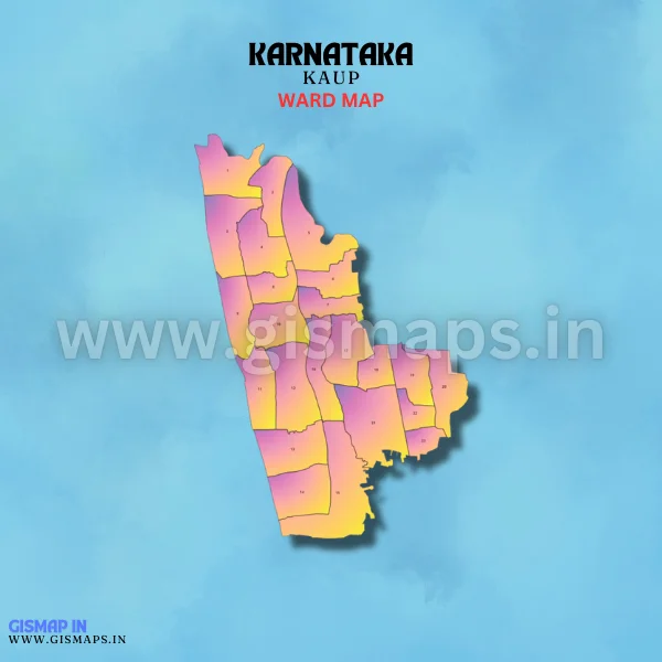 Kaup Ward Map (Karnataka)